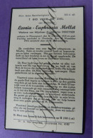 (Engelbertus DEKEYSER Echt) Leonia MOLLET Nieuwpoort  1858 Oostende 1943 - Obituary Notices