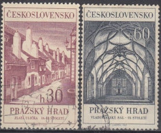 CZECHOSLOVAKIA 1705-1706,used,falc Hinged - Gebraucht