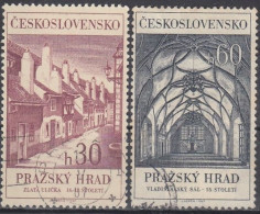 CZECHOSLOVAKIA 1705-1706,used,falc Hinged - Used Stamps