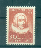 Groenland   1958 - Y & T N. 32 - Hans Egede (Michel N. 42) - Nuevos