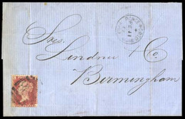 PUERTO RICO. 1877 (11 Feb.). PUERTO RICO - BPO - GREAT BRITAIN. Ponce To Birmingham / GB. Printed Matter Rate E Franked  - Puerto Rico