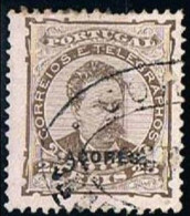 Açores, 1882/3, # 49 Dent. 12 3/4, Used - Açores