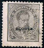 Açores, 1884/7, # 52 Dent. 11 3/4, Used - Azores