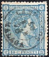 Málaga - Edi O 164 - 10 Cts.- Mat Fech. Tp. II "Campillos" - Used Stamps