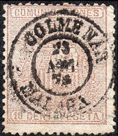 Málaga - Edi O 153 - 10 Cts.- Mat Fech. Tp. II "Colmenar" - Used Stamps