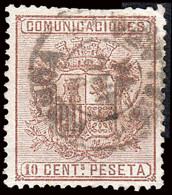 Málaga - Edi O 153 - 10 Cts.- Mat Fech. Tp. II "Ronda" - Used Stamps