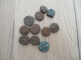 Lot 11 Pièces Anciennes Même Provenance à Déterminer - Lots & Kiloware - Coins