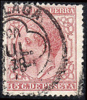 Málaga - Edi O 188 - 15 Cts.- Mat Trébol "Málaga" - Used Stamps