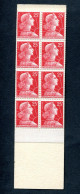 RC 27249 FRANCE COTE 65€ N° 1011-C1 MULLER CARNET COMPLET DE 8 TIMBRES NEUF ** MNH TB - Old : 1906-1965