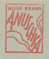 Meter Cut Deutsche Reichspost / Germany / Austria 1942 Movie - Anuschka - Hilde Krahl - Cinema