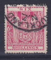 New Zealand: 1940/58   Postal Fiscal   SG F196   6/-       Used  - Fiscali-postali