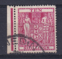 New Zealand: 1940/58   Postal Fiscal   SG F201   10/-    Used  - Postal Fiscal Stamps