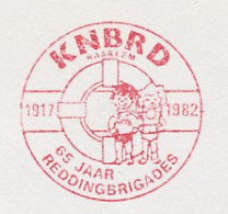 Meter Cover Netherlands 1983 65 Years Of Rescue Brigade - Haarlem - Other & Unclassified