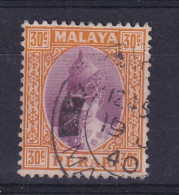 Malaya - Perak: 1938/41   Sultan Iskandar   SG116    30c    Used - Perak