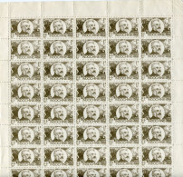 INDOCHINE N°250 ** JEAN-MARIE-ANTOINE DE LANNESSAN EN FEUILLE DE 50 (image Réduite En Raison Du Scanner Et Du Fichier..) - Unused Stamps