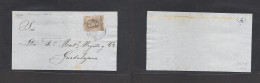 MEXICO. 1868 (31 March) DF - Guadalajara. EL Full Text Unsealed Fkd 2rs 1861 No Name. PROVISIONAL Good Margins Tied Cds. - Mexico