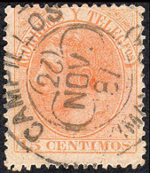 Málaga - Edi O 210 - 15 Cts.- Mat Trébol "Campillos" - Used Stamps