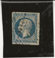 TIMBRE LOUIS NAPOLEON N° 10  OBLITERE - ANNEE 1852  COTE :45 € - 1852 Louis-Napoléon