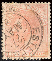 Málaga - Edi O 210 - 15 Cts.- Mat Trébol "Estepona" - Used Stamps