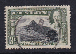 Ceylon: 1935/36   KGV - Pictorial  SG369   3c  [Perf: 13 X 12]  Used  - Ceilán (...-1947)