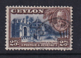 Ceylon: 1935/36   KGV - Pictorial  SG375   25c    Used  - Ceylon (...-1947)