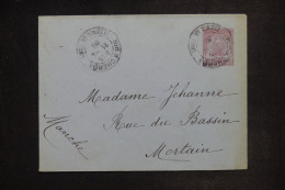 TUNISIE - Entier Postal De Bir M'Cherga Pour La France En 1908 - L 150736 - Lettres & Documents