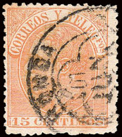 Málaga - Edi O 210 - 15 Cts.- Mat Trébol "Ronda" - Used Stamps