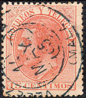 Málaga - Edi O 210 - 15 Cts.- Mat Trébol "Vélez Málaga" - Used Stamps