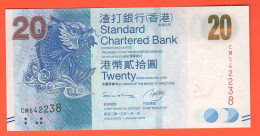 Hong Kong 20 Dollars 2013 UNC - Hongkong