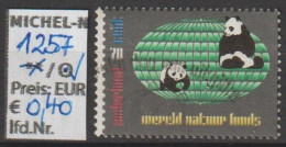 1984 - NIEDERLANDE - SM "World Wide Fund For Nature (WWF)" 70 C Mehrf. - O Gestempelt - S.Scan (1257o Nl) - Gebruikt