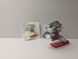 Kinder :  Looney Tunes 2004 - Bugs Bunny Staffelläufer + Aufbauanleitung - Aufstellfiguren