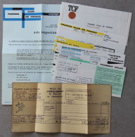 Touring Club De France, Lot De 6 Documents - Collections