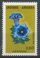 Andorre FR N°245 60c Gentiane NEUF** ZA245 - Unused Stamps