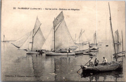 19868 Cpa 44 Paimboeuf - Sur La Loire - Bateaux En Régates - Paimboeuf