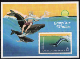 TURKS & CAICOS  BF**  Save Our Whales 1983  Neufs Sans Charnières TB - Turks And Caicos