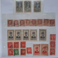 02K8 LOT DE TIMBRES LE MARECHAL PETAIN FRANCE INDOCHINE ALGERIE - 1941-42 Pétain