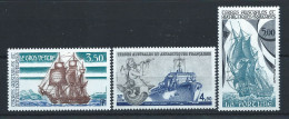 T.A.A.F. N°135/37** (MNH) 1988 -  Bateaux - Neufs