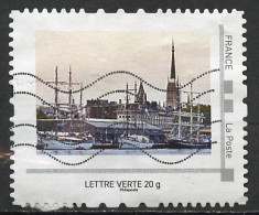 France - Frankreich Timbre Personnalisé 2010 Y&T N°IDT67A-006 - Michel N°BS(?) (o) - Port De Rouen - Used Stamps