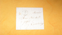 LETTRE ANCIENNE DE 1843../ CACHET BIENNE SUISSE POUR COURTELARY SUISSE + TAXE.. - ...-1845 Precursores