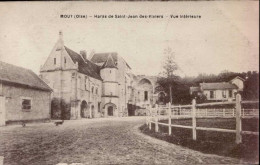 MOUY    ( OISE )    HARAS DE SAINT-JEAN DES VIVIERS . VUE INTERIEURE - Mouy