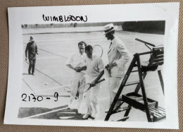 TENNIS - WIMBLEDON Finals 1914 BROOKS Vs WILDING - 12,5 X 9 Cm. (REPRO PHOTO ! - Zie Beschrijving - Voir Description) ! - Sports