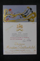 VINS  - Étiquette De Vin ( SPECIMEN )  Château Mouton Rothschild En 1981 - L 150757 - Bordeaux