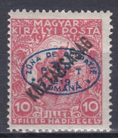 Hongrie Debrecen 1919 Mi 62 * Timbres De Bienfaisance    (A11) - Debreczin