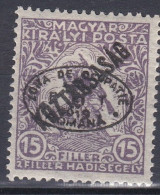 Hongrie Debrecen 1919 Mi 63 * Timbres De Bienfaisance    (A11) - Debreczin