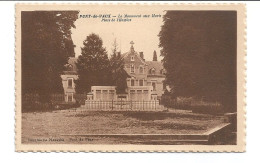CPA 01 PONT DE VAUX - LE MONUMENTS AUX MORTS - PLACE DE L'HOSPICE - Pont-de-Vaux
