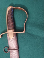 Sabre  D'officier Portuguais De Chevalerie Ligiére Modele De 1806 - Armas Blancas