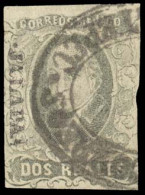 MEXICO. Sc. 8º. 1861 2rs Black / Pink. Jalapa District. COATEPEC Cancel. Sch. 614 (40 Points). Fine And Very Rare. - México