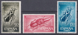 Fernado Poo 1965 Protection De L'enfance Coléoptères (A3) - Fernando Poo