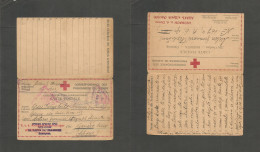 MILITARY MAIL. 1918 (17 June) Serbia - Red Cross - Switzerland - POW In Austria Empire. Aschach, Donan - Via Switzerland - Military Mail (PM)