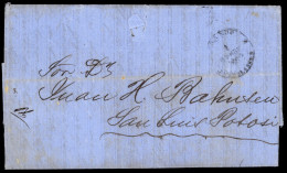 MEXICO - Stampless. 1862. EL. Guadalajara To San Luis Potosi. - México